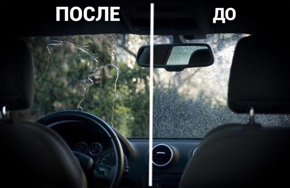 Антидождь для стекол